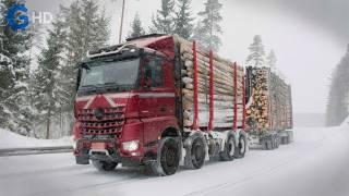 Why Are FINNISH LOGGING TRUCKS the MOST ADVANCED in the WORLD? ▶ Mercedes Benz Scania Volvo