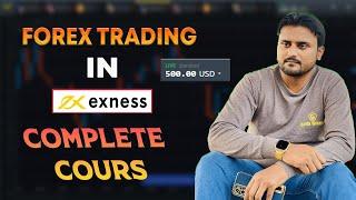 Forex trading for beginners  How to trade in exness  forex trading full course in hindi