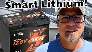 Installing a NEW Lithium Battery in the RV  Hillsborough River Campground Drive Through