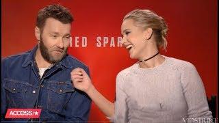 Jennifer Lawrence Cant Stop Flirting With Joel Edgerton Red Sparrow Co-Star