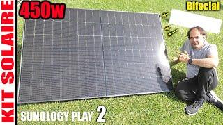 SUNOLOGY PLAY2 je teste le nouveau panneau solaire à brancher sur prise 220V 450w station solaire