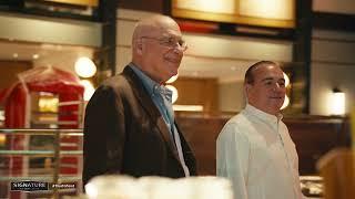 A True to Food Friendship Mark Bittman and Jean-Georges at the Tin Building