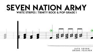 Seven Nation Army   Trinity Rock & Pop Drums Grade 1 OLD