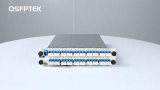 40 Channels Fiber DWDM Demux Module  QSFPTEK