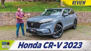 Honda CR-V 2023- Opinión Prueba Completa  Test Drive  Review  Car Motor