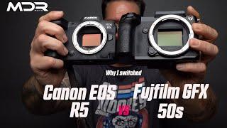 Canon EOS R5 vs Fujifilm GFX 50S - Why I switched
