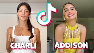 Charli Damelio VS Addison Rae All TikTok Dance 2021 Compilation