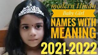 Baby girl Names2021Modern Hindu Baby Girl NamesBest Baby Names with meaning