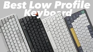 Logitech MX Mechanical Mini vs. Keychron K3 vs. Lofree Flow vs. Nuphy Air75