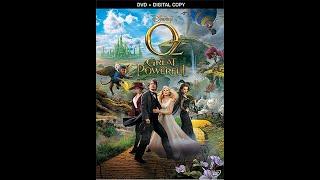 Opening to Oz the Great and Powerful DVD 2013
