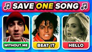 SAVE ONE SONG  Best Bands & Singers Of All Time   MUSIC CHALLENGE