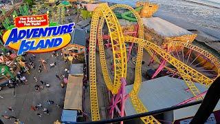 Rage  Adventure Island   4K Onride POV