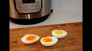 Instant Pot  Pressure Cooker Boiled Eggs Easy to Peel