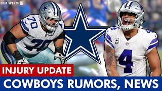 Zack Martin Injury News + Cowboys Rumors On Dak Prescott Mike McCarthy Mazi Smith & Run Defense