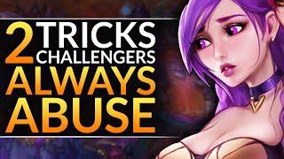 2 Tricks Challengers ALWAYS ABUSE on EVERY ROLE for PERFECT Awareness - LoL Pro Tips Guide