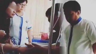 #viral seorang perawat rumah sakit ketahuan meremas payudara pasien