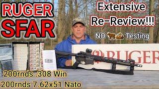 Ruger SFAR 400 Round Re-Review Extensive Testing w .308+7.62x51 Repair update #2