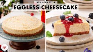 New York Style Eggless Cheesecake  Home-made Cream Cheese  Rich & Creamy  Chef Sanjyot Keer