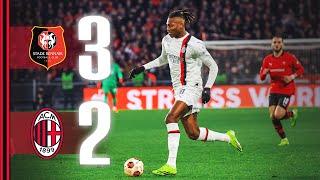 Jović and Leão score as we go through  Rennes 3-2 AC Milan  Highlights #EuropaLeague