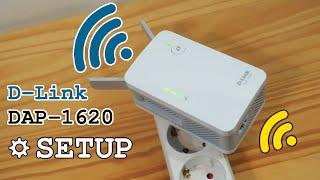 D-Link DAP-1620 Wi-Fi Extender • Unboxing installation configuration and test