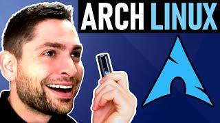 Linux Tips - Install Full Arch on a USB Drive 2023