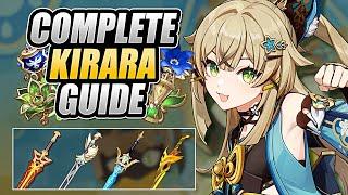 KIRARA COMPLETE GUIDE Best Builds Weapons Artifacts Team Comps and MORE in Genshin Impact