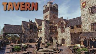 How To Build A Base With A Tavern  timelapse  - Conan Exiles Age of War