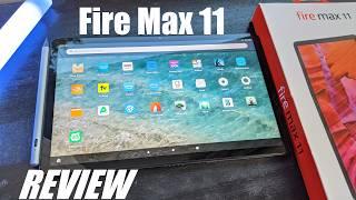 REVIEW Amazon Fire Max 11 Tablet - 1 Year Later - Still Worth It? Stylus Pen Support Metal Design