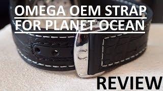 OMEGA Planet Ocean 8900 OEM Leather Strap Review Ref RUZ005429