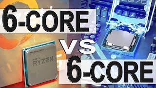 AMD 6-Core vs INTEL 6-Core -- AMD Ryzen 5 2600 vs Intel i5 8400