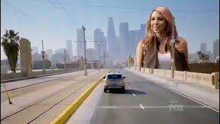 Giantess in Ford Commercial