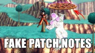 FAKE PATCH NOTES FAKE DLC 13 UPDATE  XENOVERSE 2