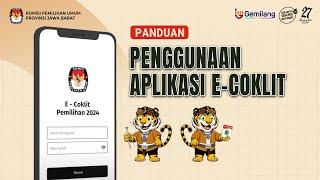 Panduan Penggunaan Aplikasi E-Coklit bagi Petugas Pemutakhiran Data Pemilih Pantarlih