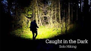 Caught in the Dark  Silent Night Hiking  Sweden Solo Travel