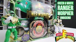 Legacy Green Ranger Morpher - White Ranger Legacy Morpher Unboxing