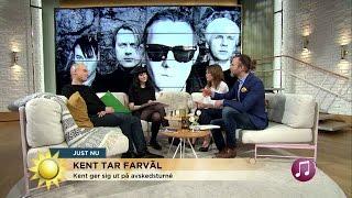 Kent tar farväl - Nyhetsmorgon TV4