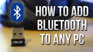 How to Add Bluetooth Audio to Any PC - 2 Minute Tech