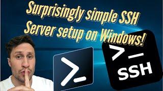 How to setup an SSH Server on Windows in 3 easy steps