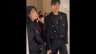 한효주 박형식 Park Hyungsik with Han Hyojoo attend chanel event in Jeju 2022 09 20