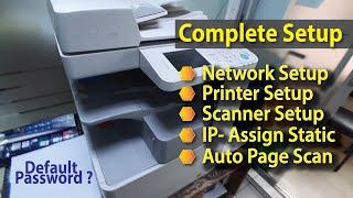 Canon IR 2520W Photocopier ScannerPrinter & Network Installation Complete Guide