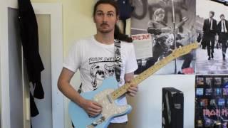 Parente T-Style Guitar  Ace Guitar Parts  Demo