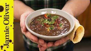 Healthy Black Bean Soup  Jamie Oliver