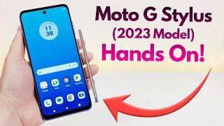 Moto G Stylus 2023 - Hands On & First Impressions