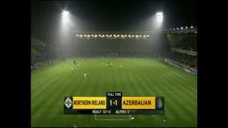 Northern Ireland 1-1 Azerbaijan 14112012 - David Healys goal