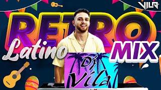 Retro Latino Mix  Mix Para Bailar  Mega Mezcla  Exitos Latinos  Live DJ Set