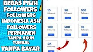 1000 FOLLOWERS CUMA 5 MENIT  - CARA MENAMBAH FOLLOWERS INSTAGRAM SECARA GRATIS - TANPA AKUN TUMBAL