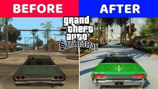 GTA San Andreas - Ultra Realistic Graphics Mod For Low End PC 2GB RAM