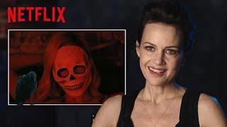 Carla Gugino is Mike Flanagans Raven  The Fall of the House of Usher  Netflix