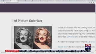 Tech Thursday Hotpot. AI A website for restoring old pictures and more - JoyNews 26-8-21