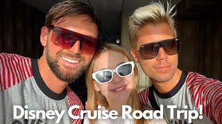 ROAD TRIP FOR OUR DISNEY CRUISE Dallas to Galveston Texas To Sail The Disney Magic